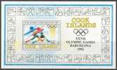 Cook Isl. 1992 Olympic Games Barcelona-92 S/S MNH ** 2 Scans - Zomer 1992: Barcelona