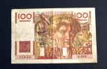FRANCE - Billet De Banque 100 Francs  - 2 Novembre 1951 - 100 F 1945-1954 ''Jeune Paysan''
