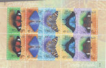 Australia 1998  Butterflies    Sheetlet MNH - Feuilles, Planches  Et Multiples