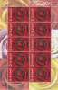 Australia 2006 Red Roses  Sheetlet MNH - Feuilles, Planches  Et Multiples