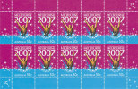 Australia 2007 Swimming Championship  Sheetlet MNH - Feuilles, Planches  Et Multiples