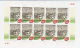 Australia 2008  150 Years Of Football Sheetlet MNH - Sheets, Plate Blocks &  Multiples