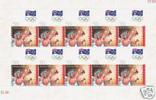 Australia 2008 Beijing Olympic Games Sheetlet MNH - Feuilles, Planches  Et Multiples