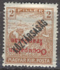 FRANCE  - OCCUPATION  HUNGARY - ARAD - Yv. 27 -  2 F  - INVERTED OVPT - *MH - 1919 - Altri & Non Classificati