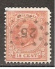 NVPH Nederland Netherlands Pays Bas Niederlande 23 TOP CANCEL DIRKSLAND  (25) ; Koning King Roy Rei Willem III 1872 - Usati