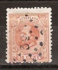 NVPH Nederland Netherlands Pays Bas Niederlande 23 TOP CANCEL GOES (39) ; Koning King Roy Rei Willem III 1872 - Usati