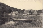 L'étang Du Grand Moulin Et Statue De Pelouse - Cernay-la-Ville