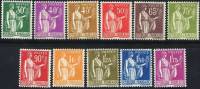 FRANCE: Yvert N° 280/89 * Avec Charniere. SERIE COMPLETE - Neufs