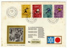 Sport / Ice-Hockey / RARE FDC (stains) - Hockey (sur Glace)