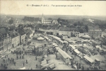 NORD PAS DE CALAIS - 62 - PAS DE CALAIS - FRUGES - Vue Panoramique Un Jour De Foire - Fruges