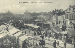 NORD PAS DE CALAIS - 62 - PAS DE CALAIS - FRUGES - La Place, Un Jour De Foire - Fruges