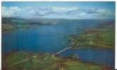 USA, Lake Champlain And The Crown Point Bridge, Adirondacks On The Left, Unused Postcard [P8240] - Adirondack