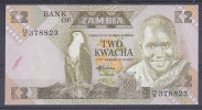 ZAMBIE - Billet De 2 Kwacha - Zambia