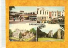 MEE144 Angleterre Hampshire BASINGSTOKE Multivues Marché Ruines St Fantôme église St Michael (voir 2scan) Circulé 1978 - Autres & Non Classés