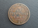 1858 A - 3 Pfenninge - 120 Einen Thaler - Prusse - Allemagne - Taler En Doppeltaler