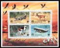 (002) Uganda  WWF / Animals / Animaux / Tiere / Dieren / Fauna / Sheet / Bf / Bloc  ** / Mnh  Michel BL 8 - Uganda (1962-...)