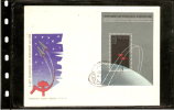 POLOGNE FDC Cosmos  Conquetes Spatiales 1er Vol Groupé Bloc N 33 - Astrology