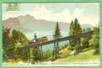 Vitznau-Rigibahn - Schnurtobelbrûcke Mit Vierwaldstättersee Und Pilatus - Vitznau