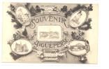 63 // Souvenir D AIGUEPERSE,   4 Vues En Médaillon,   250 Auvergne, - Aigueperse