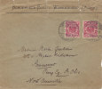 1895 Schoenlaub-Boell Wissembourg Alsace Pour Ohio Amerique (déchirure Haut)/1217 - Sonstige & Ohne Zuordnung