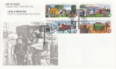 Canada FDC Scott #1852a Block Of 4 46c Rural Mailboxes - 1991-2000