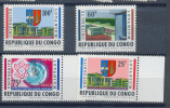 Congo Republique : Ocb Nr: 527 529 530 531  ** MNH (zie  Scan ) - Nuovi