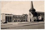 CPSM 60 GRANDVILLIERS - L Eglise, Place De L Eglise - Grandvilliers