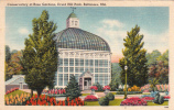 Baltimore Maryland - Conservatory Rose Gardens - Druid Hill Park - Unused - Good Condition - Baltimore