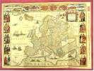 Nachdruck Einer Alten Europakarte - Ca. 48,5 X 35 Cm  -  Von "Das Beste" - Landkarten