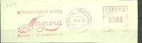 FRANQUEO MECANICO EMA 1976 SABADELL FRAGMENTO-FRONT - Maschinenstempel (EMA)