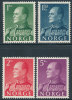 NORWAY 1959 KING OLAV V HIGH VALUES TO 5 KR SC # 370-373 VF MNH SCARCE - Ungebraucht