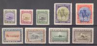 (S1164) GREENLAND, 1945 (Definitive Issue). Complete Set. Mi ## 8-16. MNH** - Nuovi