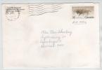 Canada Cover Sent Air Mail To Denmark 1981 Buffalo Stamp - Brieven En Documenten