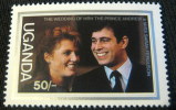 Uganda 1986 Wedding Of Prince Andrew And Sarah Ferguson 50 - Mint Unmounted - Uganda (1962-...)