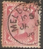 VICTORIA - 1901 VICTORIA 9d ROSE USED ON PAPER - Oblitérés
