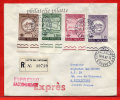 VATICAN LETTRE RECOMMANDEE DU 14/04/1962 DU VATICAN POUR PITHIVIERS FRANCE COVER - Franking Machines (EMA)