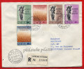 VATICAN LETTRE RECOMMANDEE DU 12/07/1962 DU VATICAN POUR PITHIVIERS FRANCE COVER - Maschinenstempel (EMA)