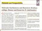 1. Engl. Ganzsache, Wissenswertes Mit Zahlreichen Abbildungen Auf 4 DIN A 4 Seiten - Filatelia E Historia De Correos