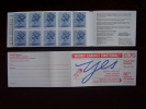 GB BOOKLET 1986 FOLDED £1.70  "YES" COVER Type B COMPLETE  MINT. - Carnets