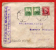 ESPAGNE LETTRE CENSUREE DE 1936 DE ALMERIA POUR PITHIVIERS FRANCE COVER - Republicans Censor Marks