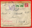 ESPAGNE LETTRE CENSUREE DE 1937 DE ALMERIA POUR PITHIVIERS FRANCE COVER - Bolli Di Censura Repubblicana