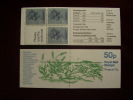 GB BOOKLETS 1986 FOLDED 50p POND LIFE MINT - Carnets