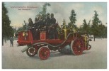 Amsterdamsche Brandweer  - Auto Stoomspuit Carte Postale - Feuerwehr