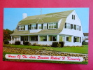 Home Of The Late Senator Robert F.   Kennedy --Cape Cod Ma   Early Chrome      --ref 451 - Cape Cod