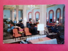 Main Lobby Hotel Dennis   - New Jersey > Atlantic City   1955 Cancel   Early Chrome   --------------  Ref 452 - Atlantic City