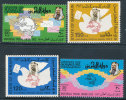 BAHRAIN 1974 BAHRAIN'S ADMISSION TO THE UUPU SC# 200-203 VF MNH - Bahrain (1965-...)