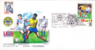 FOOTBALL WORLD CUP, USA, 1994, SPECIAL COVER, OBLITERATION CONCORDANTE, ROMANIA - 1994 – Vereinigte Staaten