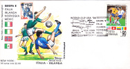 FOOTBALL WORLD CUP, USA, 1994, SPECIAL COVER, OBLITERATION CONCORDANTE, ROMANIA - 1994 – Verenigde Staten