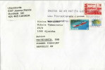 Canada / Letters / Cover / Letre / Plane - Lettres & Documents