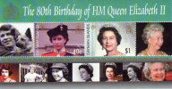 Cayman Islands / The 80th Birthday Of HM Queen Elizabeth II - Kaaiman Eilanden